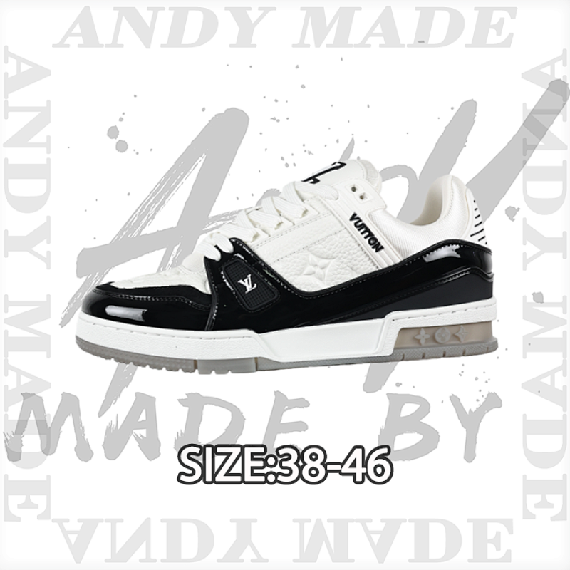 Louis Vuitton L V Trainer Skateboard Shoes New Colorway