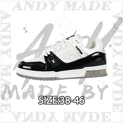 Louis Vuitton L V Trainer Skateboard Shoes New Colorway
