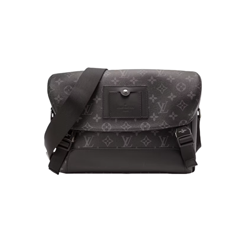 L V Flap Messenger Bag