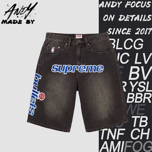 Supreme Bullet Squad Cowboy Shorts