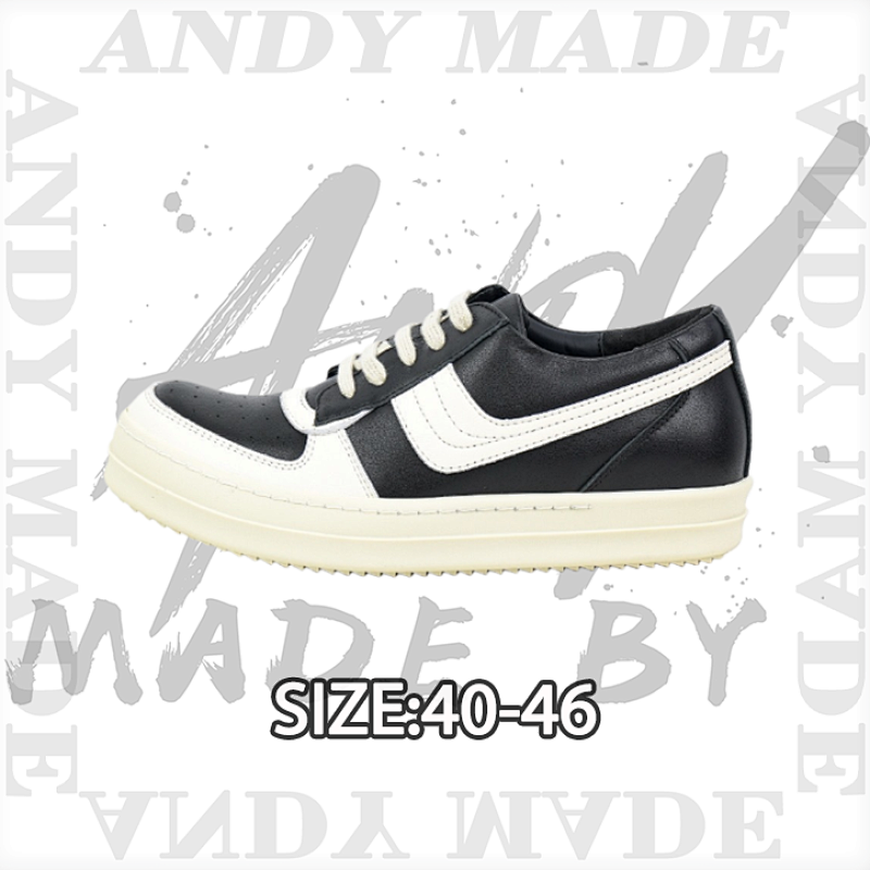 Low-top Black And White