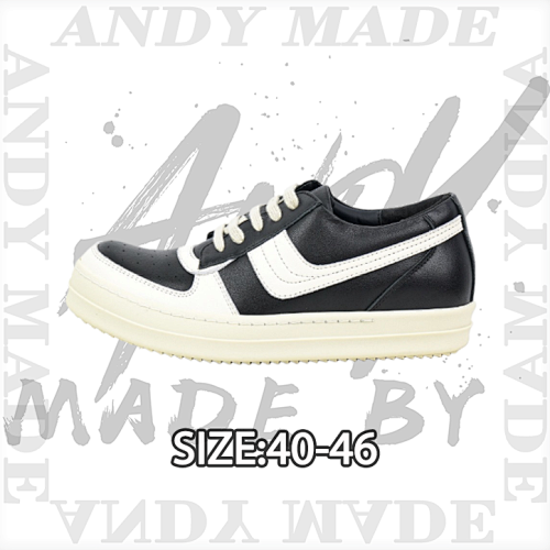 Low-top Black And White