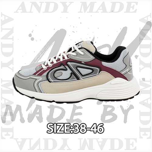 Dior Series Casual Sneakers Chunky Dad Shoes Multi-Color