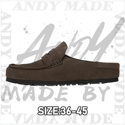 Loafers Birkenstock Full Cover Coffee Color