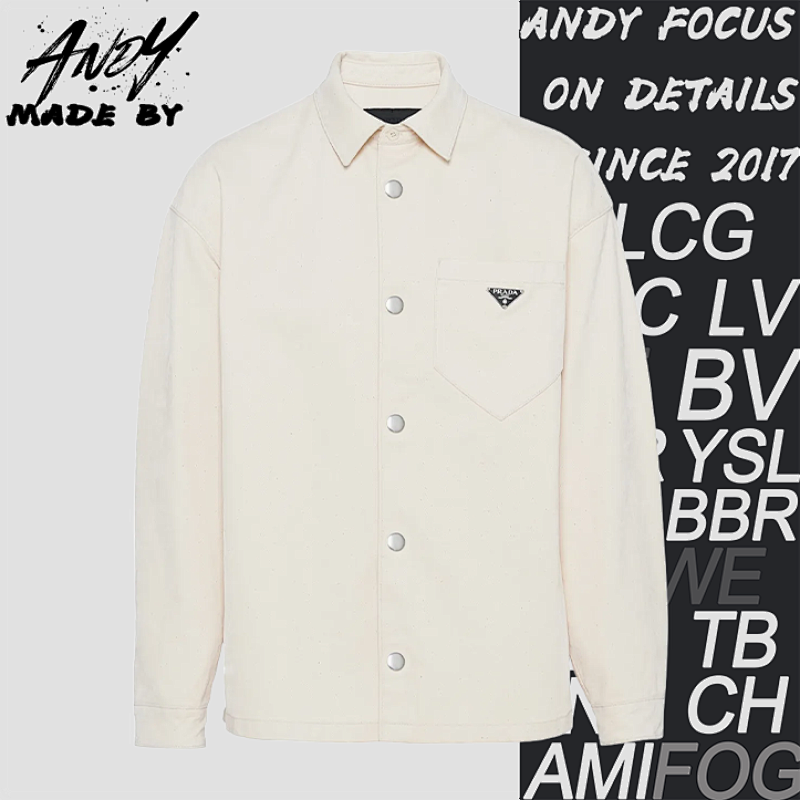 Dirty-stained Shirt Jacket