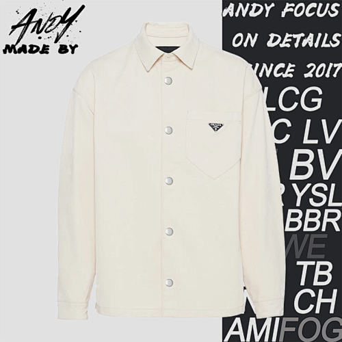 Dirty-stained Shirt Jacket