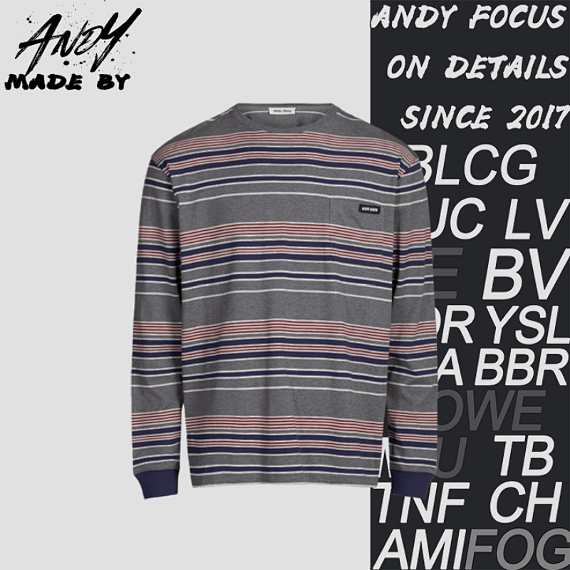 Striped Base Layer Top