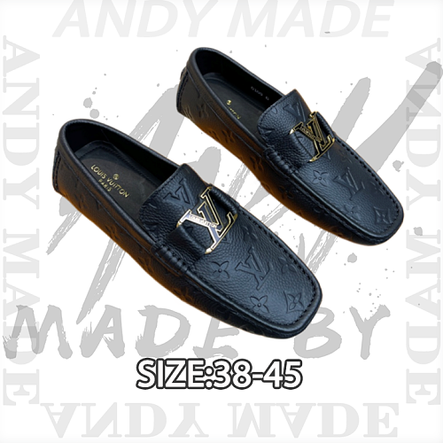 High-quality Replica Louis Vuitton Classic Men's Loafers Featuring Soft Leather Premium El