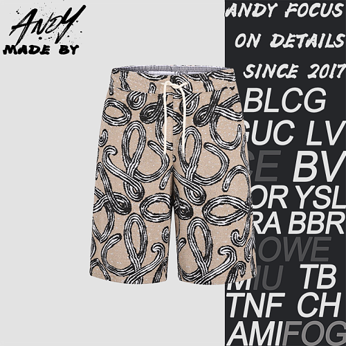 Terry Cloth Cotton Jacquard Logo Drawstring Shorts