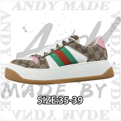 Gucci Screener Series Thick-soled Casual Fashion Dirty Shoes