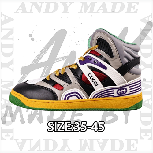 Gucci Basketball Shoes For Couples Inspired By 90s Basketball Shoes