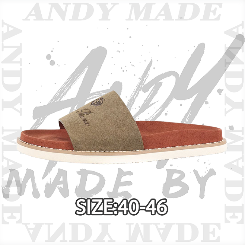 Flip-flops Green-brown
