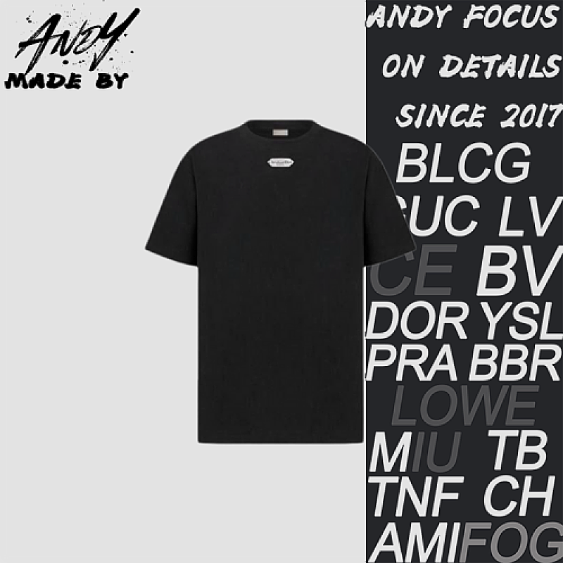 Woven Label Small Tag Short Sleeve
