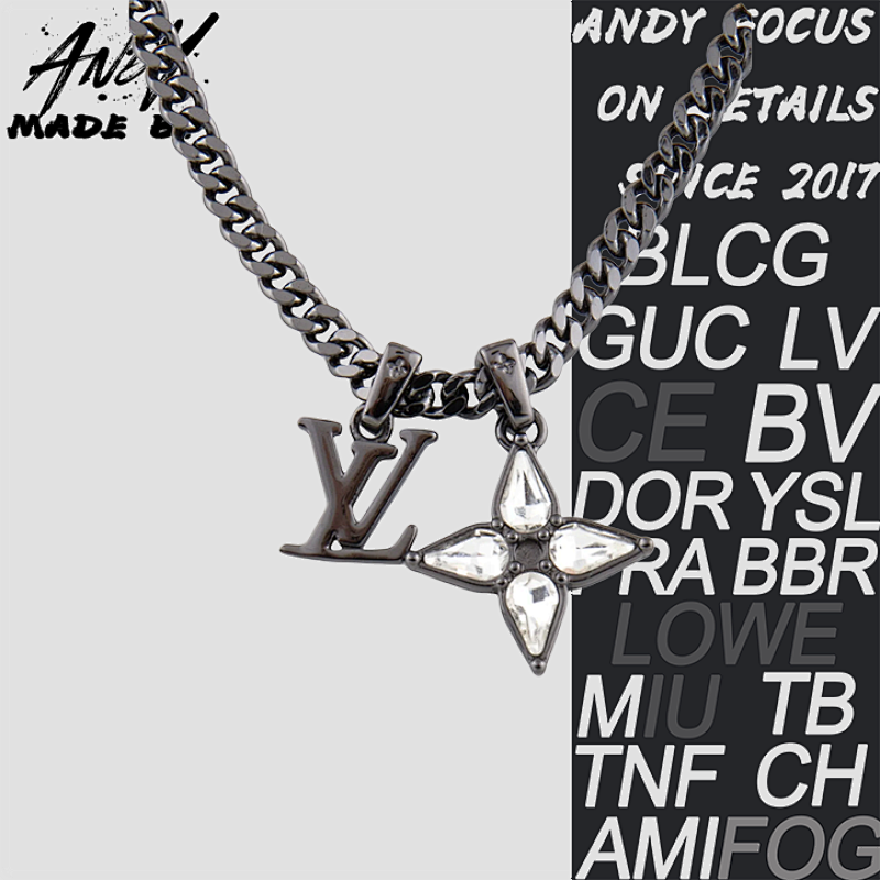 Four-drop-shaped Swarovski Large Crystal Necklace