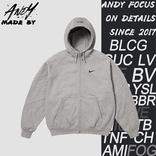 Supreme Hooded Zip-up Sweatshirt