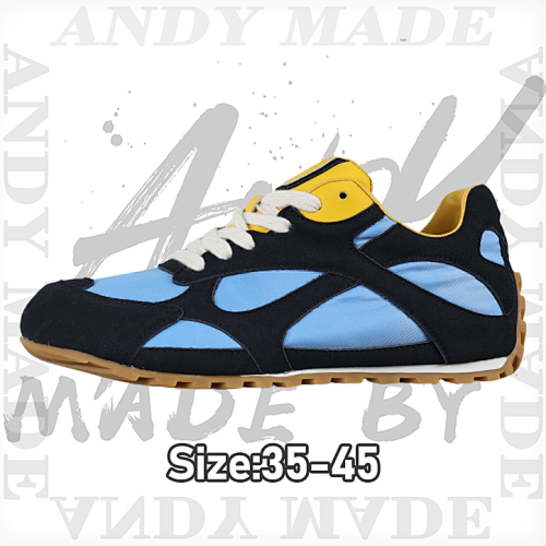 Bottega Veneta 52 BV Suede Trainers