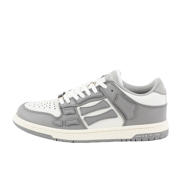 Amiri A Miri Skeleton Board Shoes White And Gray