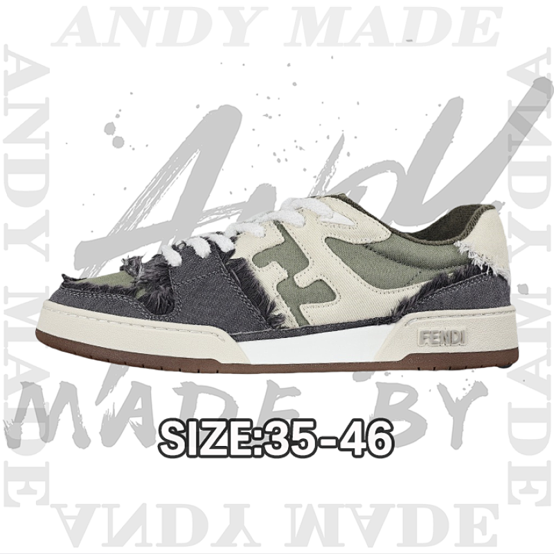 Fendi Match Sneakers Low Cut Sneakers