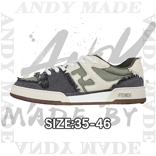 Fendi Match Sneakers Low Cut Sneakers