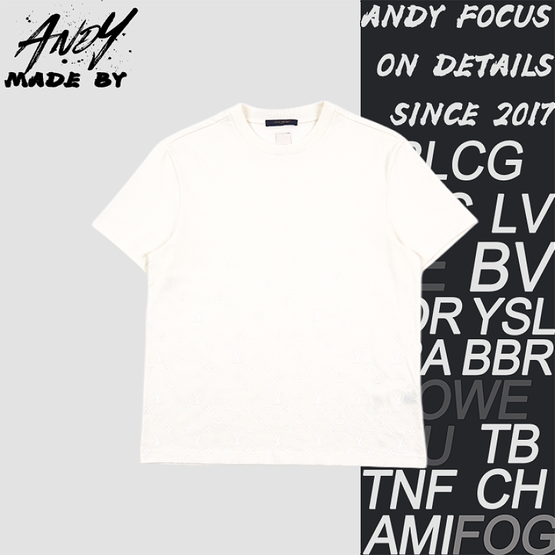 Louis Vuitton Flocked Vintage Logo T-Shirt