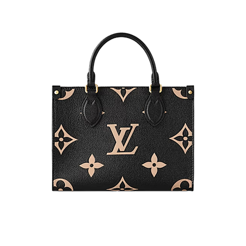 L V 𝙊𝙉𝙏𝙃𝙀𝙂𝙊 Small Size Genuine Leather Pure Steel Hardware