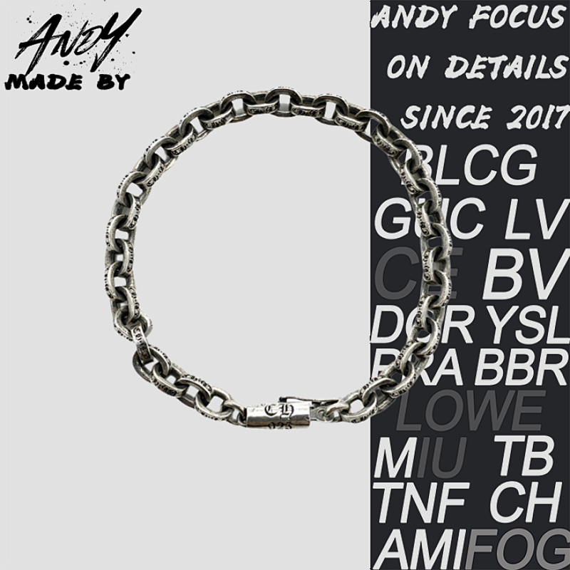 Chrome Hearts C Hearts CH Letter Bracelet