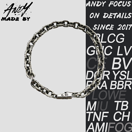 Chrome Hearts C Hearts CH Letter Bracelet