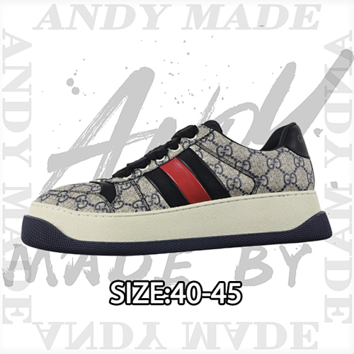 Gucci Screener Series Thick-soled Casual Fashion Dirty Shoes