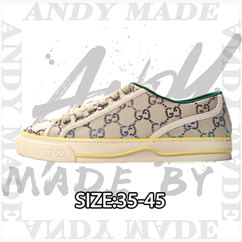 Tennis Print Sneaker Gucci Canvas Shoes Series Full Gif