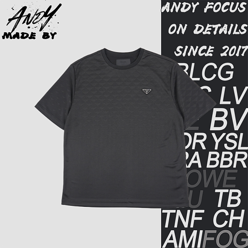 Iron Plate T-shirt Fully Printed With Subtle Patterns