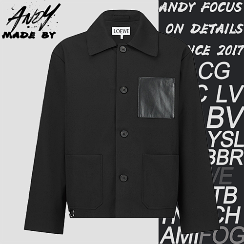 Loewe Sheepskin Pocket Suit Jacket