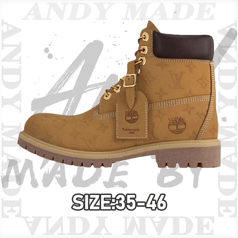 Louis Vuitton L X T Imberland L Co-branded Timberland Yellow
