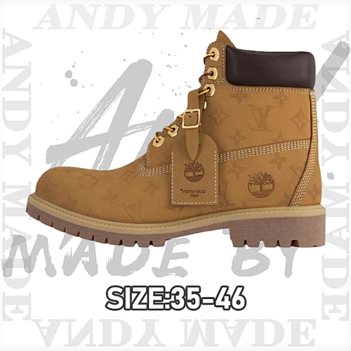 Louis Vuitton L X T Imberland L Co-branded Timberland Yellow
