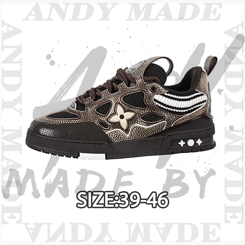 L V Trainer Skateboarding Shoes New Color Options