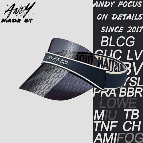 Dior Monogram Logo Sun Hat