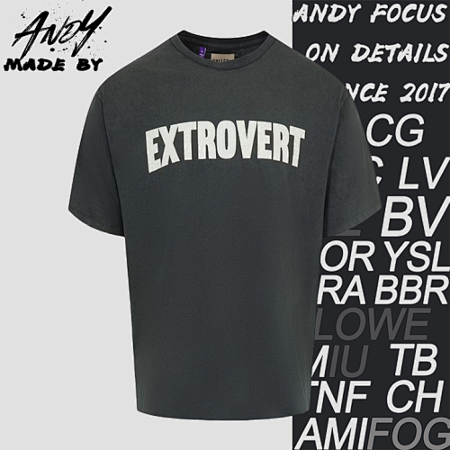 G D Slogan Print Reversible Short-sleeved Shirt