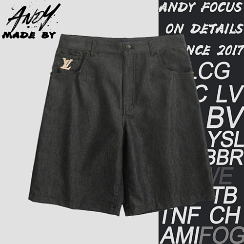 Louis Vuitton LV Solid Chambray Shorts