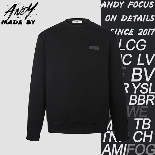 Givenchy Paris Logo Long-Sleeve Sweatshirt