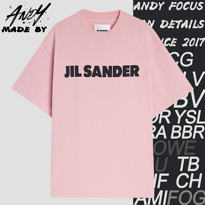 Jil Big Letter Short Sleeves - Macho Pink