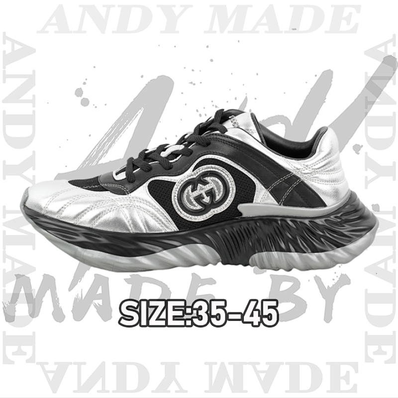 Gucci G Ucci Ripple Series Couple Sports Shoes