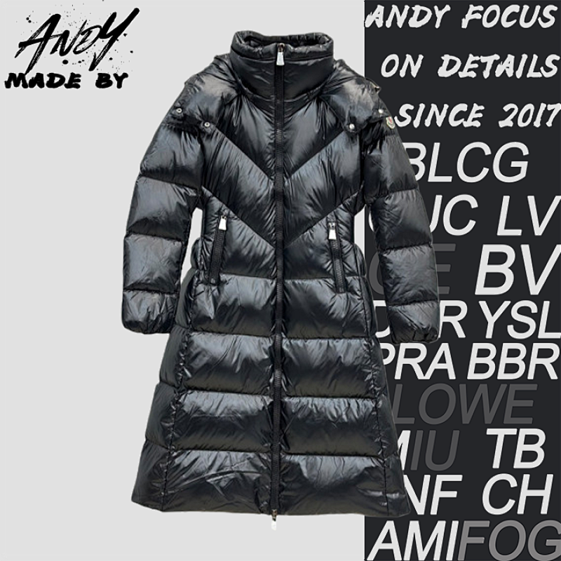 Mid-length Waisted Down Jacket