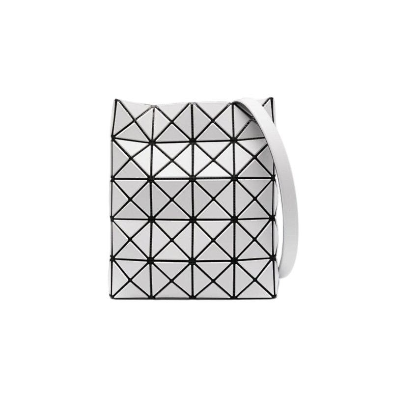 I Ssey Miyake Beige Square Box Crossbody Bag