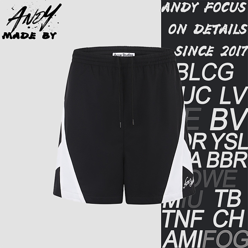 Embroidered Logo Casual Nylon Shorts