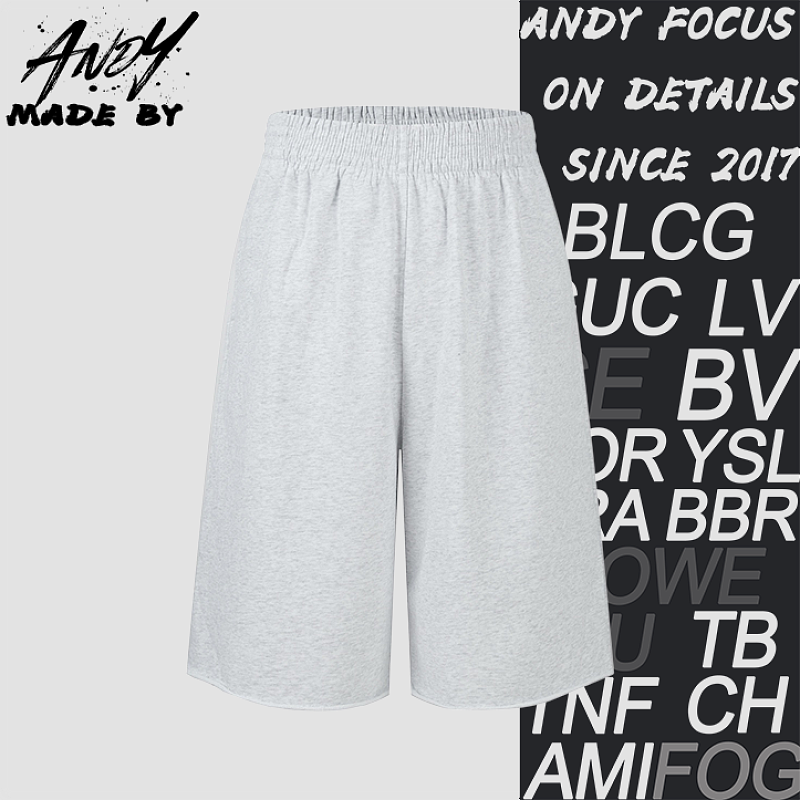 Celine Embroidered Triple-Wash Shorts