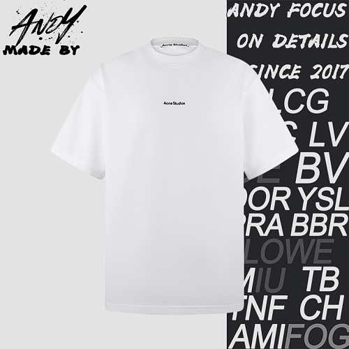 Logo And Letter Embroidered Short-sleeved T-shirt