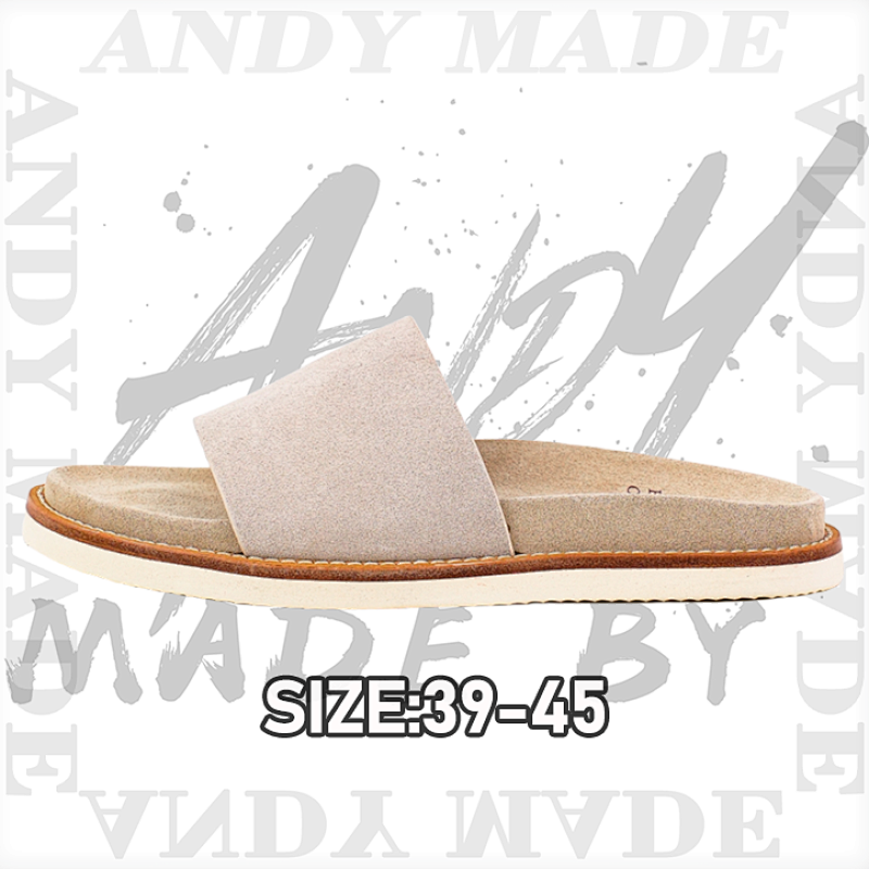 35 Logo Suede Flip Flops