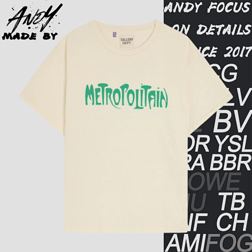 G D Metropolitan French Print Short Sleeves