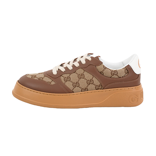 Gucci G Ucci Chunky B Screener GG Biscuit Coffee Color