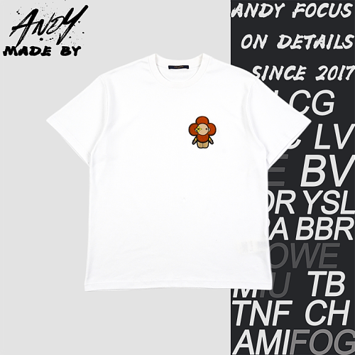 Toothbrush Embroidered Plush T-shirt