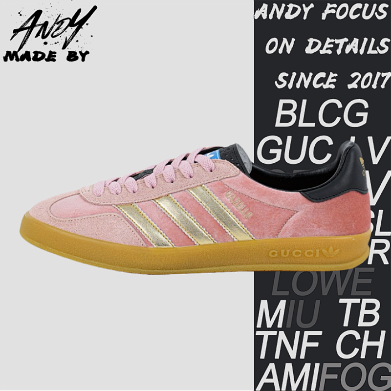 Gucci G Ucci X Adidas Color Blocked Training Series Board Shoes